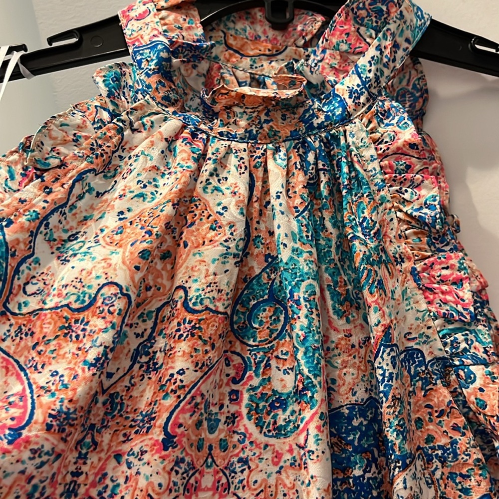 Alice & Trixie Sleeveless Blouse 100% Silk XXS - Picture 4 of 5